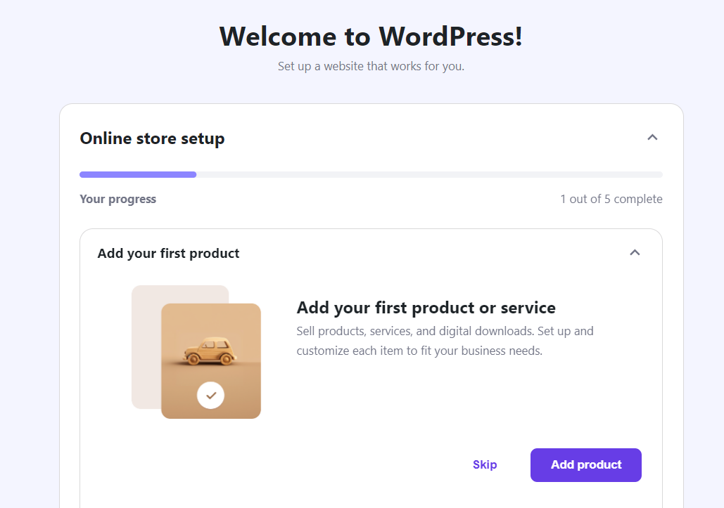 The WooCommerce admin panel, a key part of what makes WordPress a candidate for the best website builder for an online store requiring deep customization.